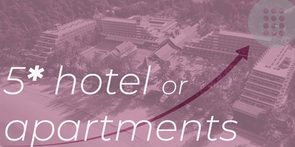 A procura por hotéis de luxo e apartamentos aumenta mais de 13% em relação ao período anterior à pandemia