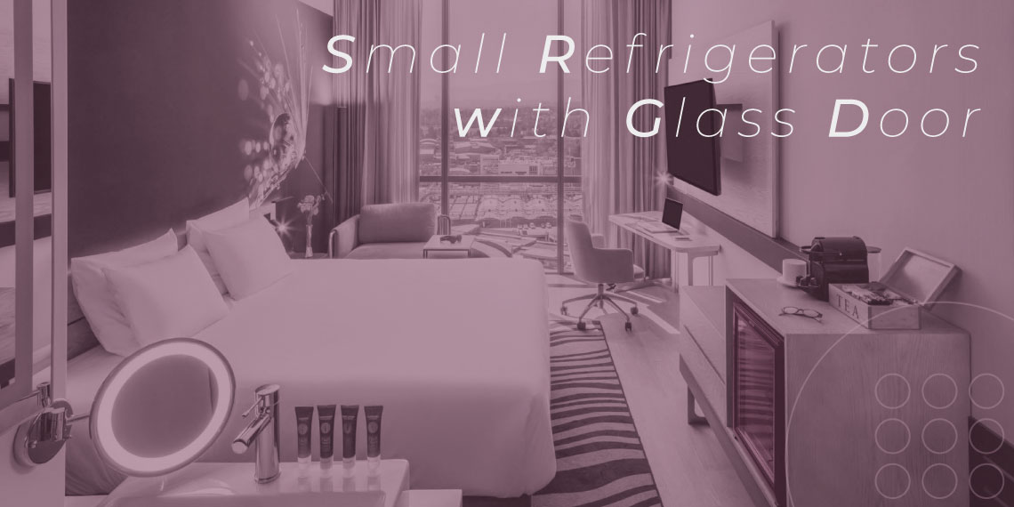 Os 2 melhores frigoríficos pequenos com porta de vidro