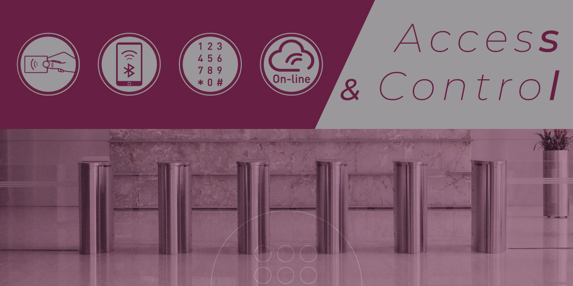 Controle os acessos em portas, barreiras e torniquetes