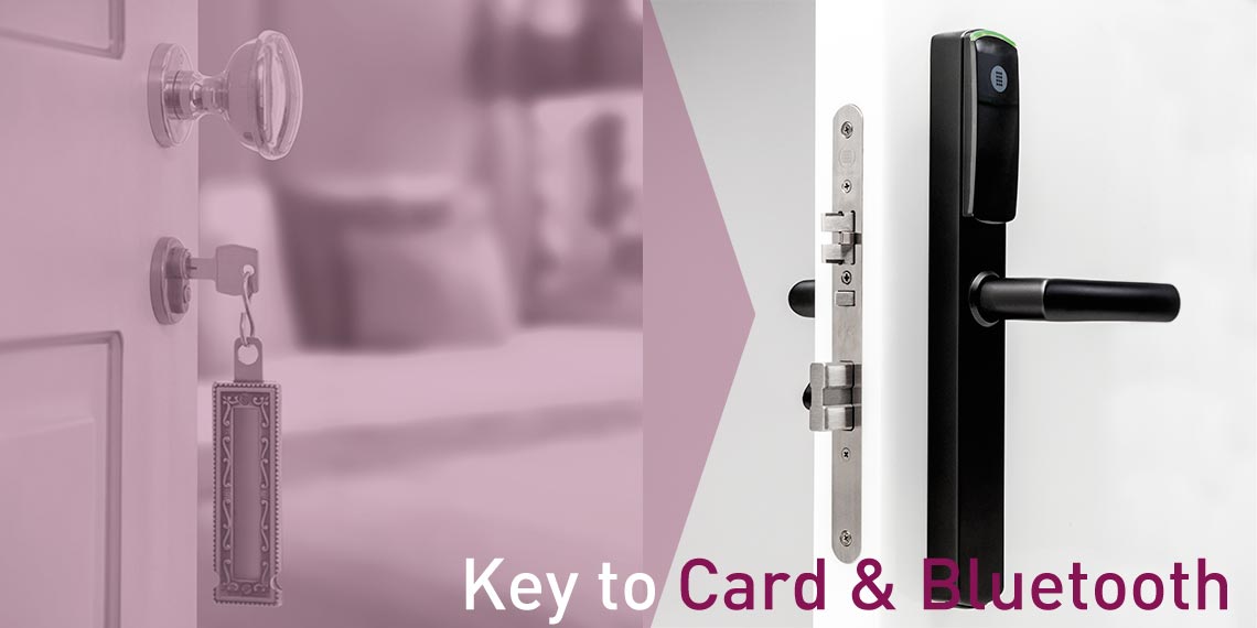Trocar fechaduras de chave por fechaduras eletrônicas. O que você precisa saber.