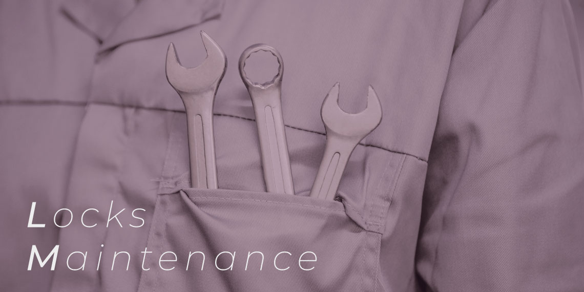 Como fazer a manutenção das fechaduras eletrónicas?