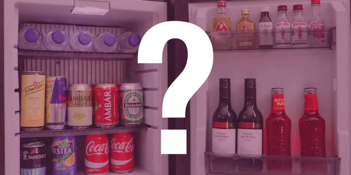 O que oferecer no minibar do seu hotel ou alojamento turístico