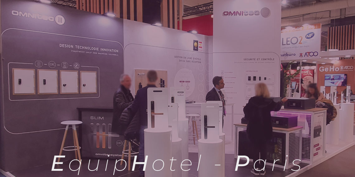 Omnitec regressa à EquipHotel Paris, a feira de referência na Europa de tecnologia hoteleira
